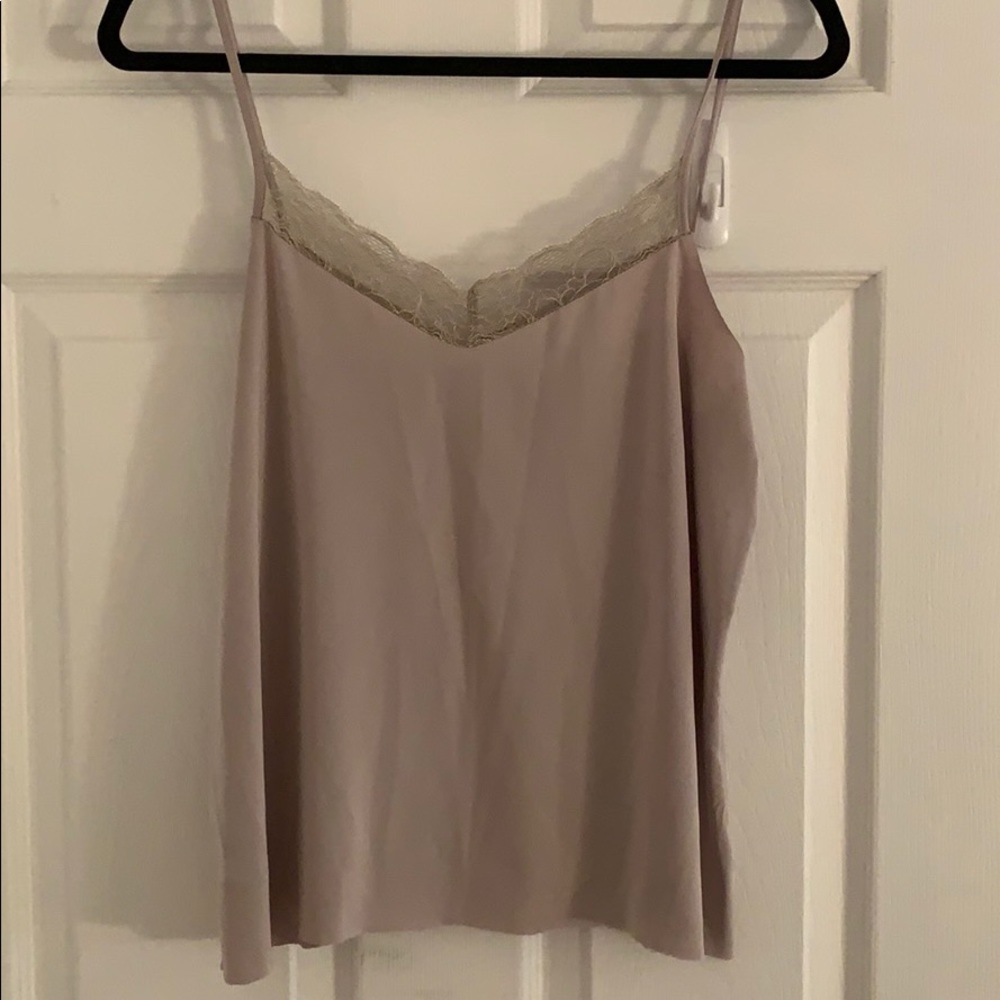 Lace tank top